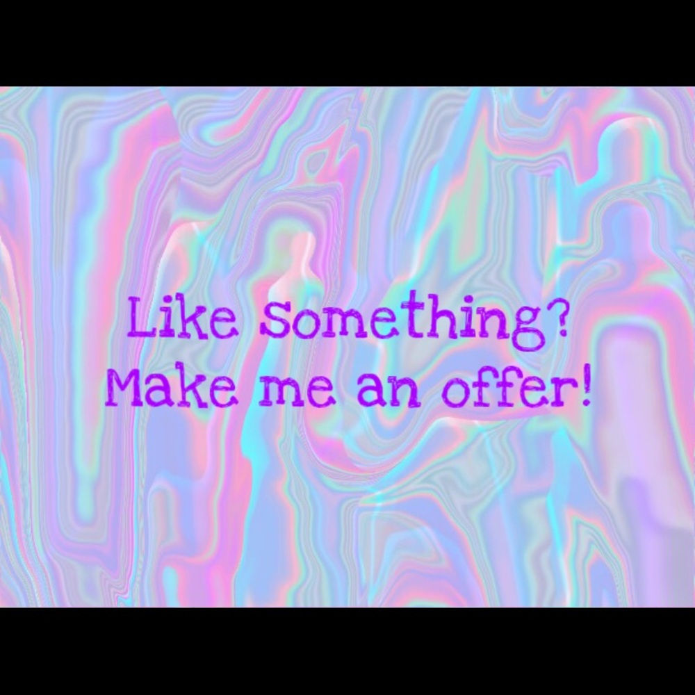 Reasonable offers welcome!